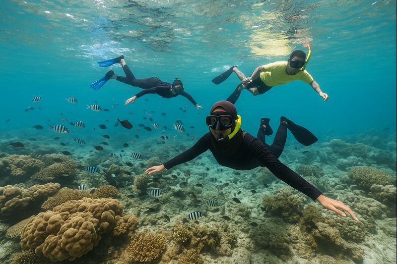 Snorkeling vs Scuba Diving